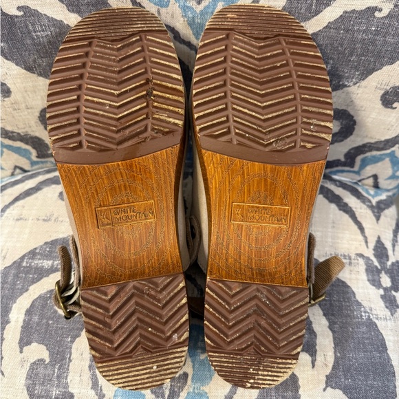 White Mountain Suede Clogs Women’s 8 - Picture 7 of 7